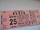 Elvis Presley Original 1976 Nm- Concert Ticket Stub Eugene, Or