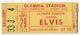 Elvis Presley? Rare 1974 Concert Ticket Stub Detroit Olympia Stadium