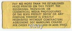 ELVIS PRESLEY? RARE 1974 Concert Ticket Stub Detroit Olympia Stadium