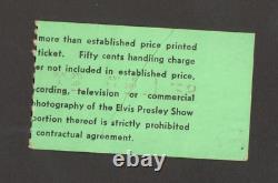 ELVIS PRESLEY RARE ORIGINAL CONCERT TICKET STUB 10/6/74 U of D ARENA DAYTON OHIO