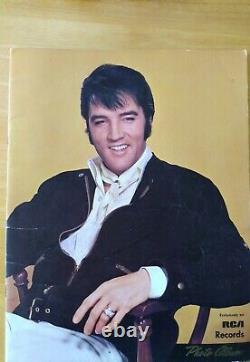 ELVIS PRESLEY Rca Concert Photo Program and Ticket stub Miami