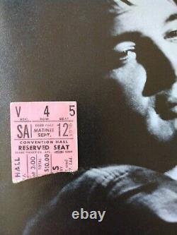 ELVIS PRESLEY Rca Concert Photo Program and Ticket stub Miami