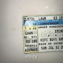 EMINEM Anger Management Tour 2005 Rare Concert Ticket Stub ATL HIFI BUYS AMPHI