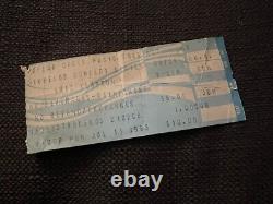 ERIC CLAPTON 1983 TOUR POPLAR CREEK CONCERT TICKET STUB CHICAGO CONCERT cd lp