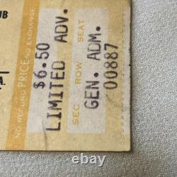 ERIC CLAPTON original 74 75 76 3 CONCERTS 4 STUBS RARE PB TPA ST PETE