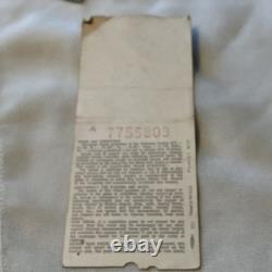 ERIC CLAPTON original 74 75 76 3 CONCERTS 4 STUBS RARE PB TPA ST PETE