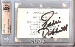 Eddie Rabbitt Signed Autographed Concert Ticket Stub 1994 BAS 7345