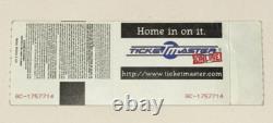 Eddie Van Halen Played with Creed MSG Concert Full Ticket Stub 5/22/98 Tremonti