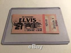 Elvis 1977 CBS TV SPECIAL Concert Ticket Stub RARE