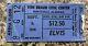 Elvis Concert Ticket Not Stub / Sept 6, 1976 / Evening Show / Huntsville Alabama