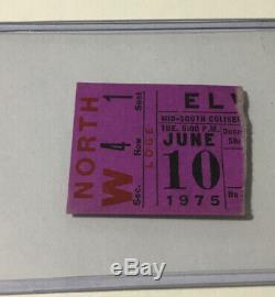 Elvis Concert Ticket Stub June 10 1975 Memphis Mid South Coliseum / RARE