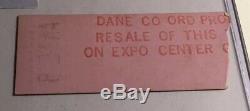 Elvis Concert Ticket Stub June 1977 3rd Show To His Last