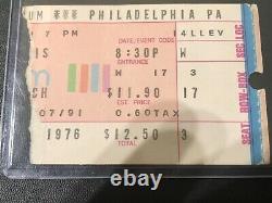 Elvis Concert Ticket Stub June 28, 1976 Philly PA