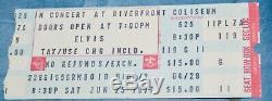 Elvis Concert Worn Scarf And Ticket Stub Estate Sale Find