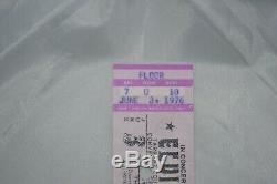 Elvis Concert Worn Scarf With Ticket Stub Fort Worth Texas June 3 1976