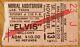 Elvis Presley-1971 Rare Concert Ticket Stub (dallas-memorial Auditorium)