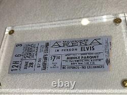 Elvis Presley 1974 Concert Ticket Stub Milwaukee Arena June 28 1974 USA Rock USA