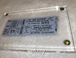 Elvis Presley 1974 Concert Ticket Stub Milwaukee Arena June 28 1974 USA Rock USA