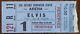 Elvis Presley-1974 Concert Ticket Stub (san Antonio-convention Center Arena)