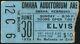 Elvis Presley-1974 Rare Concert Ticket Stub (omaha Auditorium Arena)