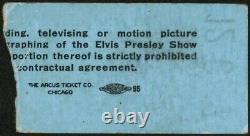 Elvis Presley-1974 RARE Concert Ticket Stub (Omaha Auditorium Arena)