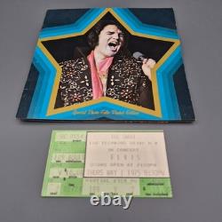 Elvis Presley 1975 Concert Ticket Stub (Atlanta, GA-The Omni) with Photo Folio