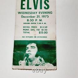 Elvis Presley 1975 Dec. 31 Concert Pontiac Michigan, Pontiac Stadium