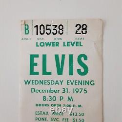 Elvis Presley 1975 Dec. 31 Concert Pontiac Michigan, Pontiac Stadium