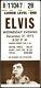Elvis Presley-1975 Rare Concert Ticket Stub (pontiac Silverdome-new Year's Eve)