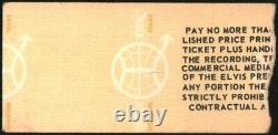 Elvis Presley-1976 Concert Ticket Stub (Dayton, OH-University of Dayton Arena)