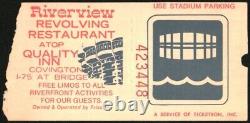 Elvis Presley-1976 RARE Concert Ticket Stub (Cincinnati-Riverfront Coliseum)