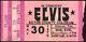 Elvis Presley-1976 Rare Concert Ticket Stub (odessa-ector County Coliseum)