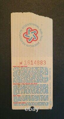 Elvis Presley 1977 Chicago Stadium Concert Ticket Stub Rare