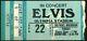 Elvis Presley-1977 Rare Concert Ticket Stub (detroit-olympia Stadium)