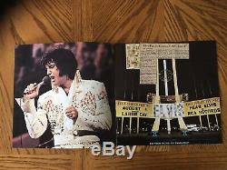 Elvis Presley 6/27/74 Indiana University Concert Ticket Stub +folio + Article E2