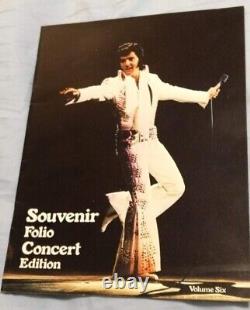 Elvis Presley Asu Tempe, Az Concert Folio And Ticket Stub March 23, 1977