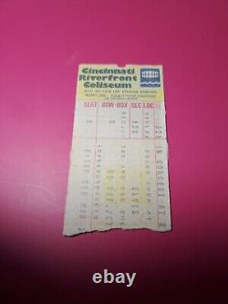 Elvis Presley Concert Ticket Stub 03-21-1976 Riverfront Coliseum Cincinnati Oh