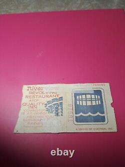 Elvis Presley Concert Ticket Stub 03-21-1976 Riverfront Coliseum Cincinnati Oh
