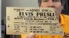 Elvis Presley Concert Ticket Stub 1956 Flyer From Hawaii