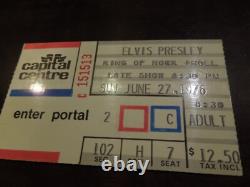 Elvis Presley Concert Ticket Stub / June 1976 Capital Centre Landover Maryland