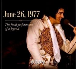Elvis Presley Concert Ticket Stub, Last Live Performance 6 /26 / 1977 Elvis Presley Concert Ticket Stub, Last Live Performance 6 /26 / 1977