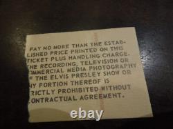 Elvis Presley Concert Ticket Stub / May 1977 Baltimore Civic Center Maryland