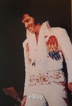 Elvis Presley Concert Worn Scarf & Ticket stub 1974 L. A. Forum Lot