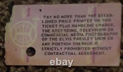 Elvis Presley June 3, 1976 Concert Ticket Stub, Photos and News Article