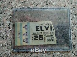 Elvis Presley Last Concert Ticket Stub With Souvenir Album