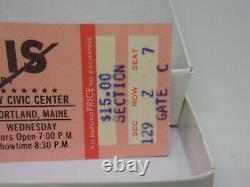 Elvis Presley Last scheduled Concert Ticket Stub 1977 aug. 17,- Portland, Maine