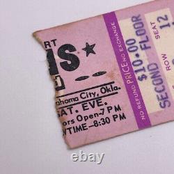 Elvis Presley May 29 1976 Myriad OK Concert Ticket Stub Vintage Collectible