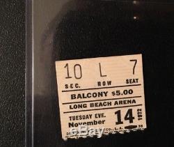 Elvis Presley Original 1972 Concert Ticket Stub
