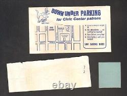 Elvis Presley Original Concert Ticket Stub & Envelope 11/9/71 Baltimore CIVIC Ce