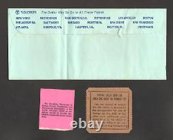 Elvis Presley Original Concert Ticket Stub & Parking 3/11/74 Hampton Roads Va